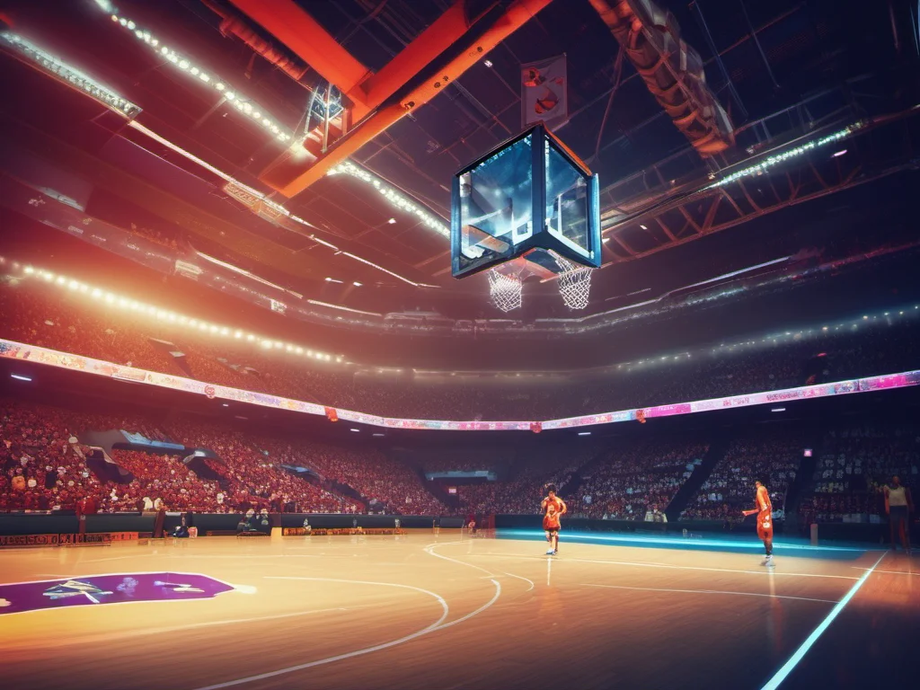 赛场征战的小贾伦杰克逊NBA